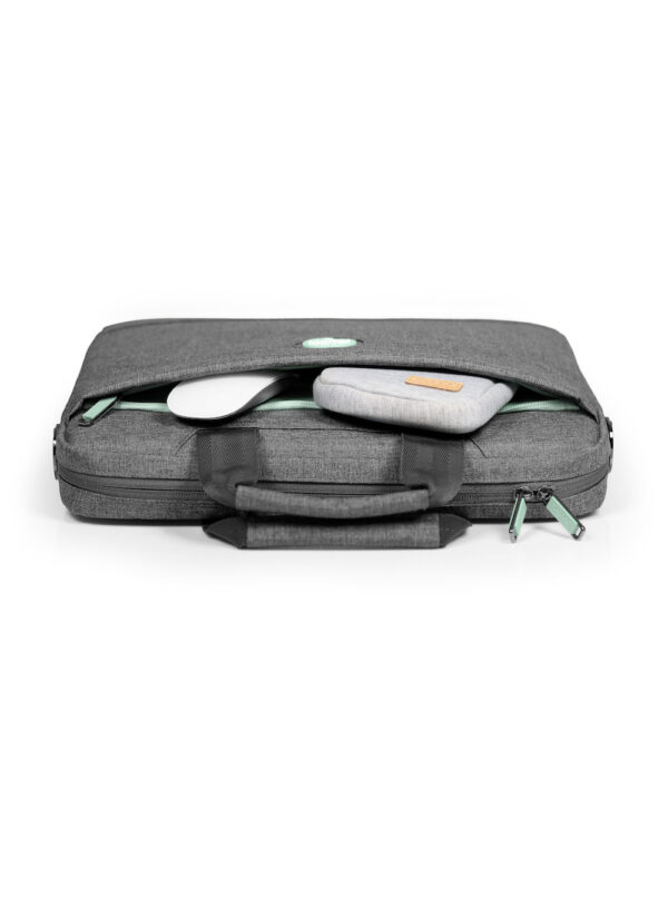 PORT DESIGNS | Yosemite Eco TL Laptop Case 13/14 | Laptop Case | Grey | Shoulder strap - Image 9
