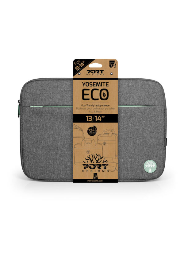 PORT DESIGNS | Yosemite Eco Sleeve 13/14 | Sleeve | Grey - Image 8