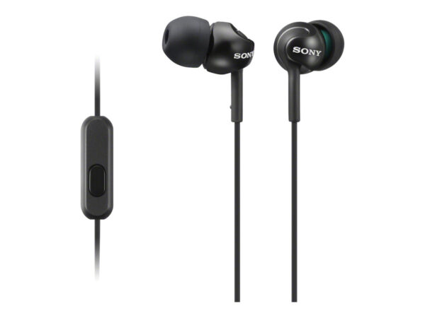 Sony In-ear Headphones EX series, Black | Sony | MDR-EX110AP | In-ear | Black - Image 2