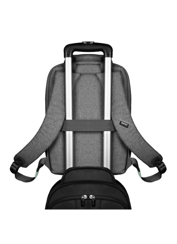 PORT DESIGNS | YOSEMITE Eco | Laptop Backpack | Backpack | Grey | Shoulder strap - Image 12
