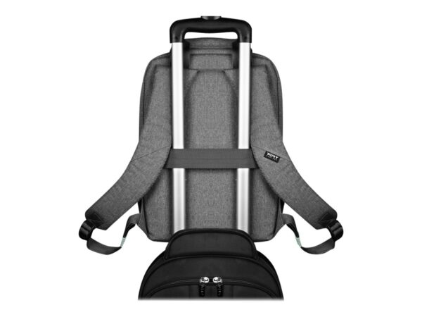 PORT DESIGNS | YOSEMITE Eco | Laptop Backpack | Backpack | Grey | Shoulder strap - Image 10