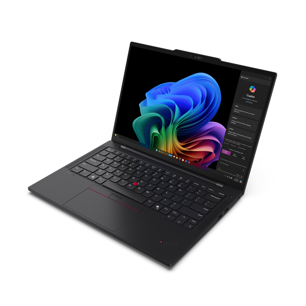 Lenovo ThinkPad T14s | Black | 14 " | IPS | WUXGA | 1920 x 1200 pixels | Anti-glare | Snapdragon X Elite | X1E-78-100 | 32 GB | Soldered LPDDR5x | Solid-state drive capacity 1000 GB | Qualcomm Adreno GPU | Windows 11 Pro | 802.11be | Bluetooth version 5.3 | Keyboard language English | Keyboard backlit | Warranty 36 month(s) | Battery warranty 12 month(s) - Image 23
