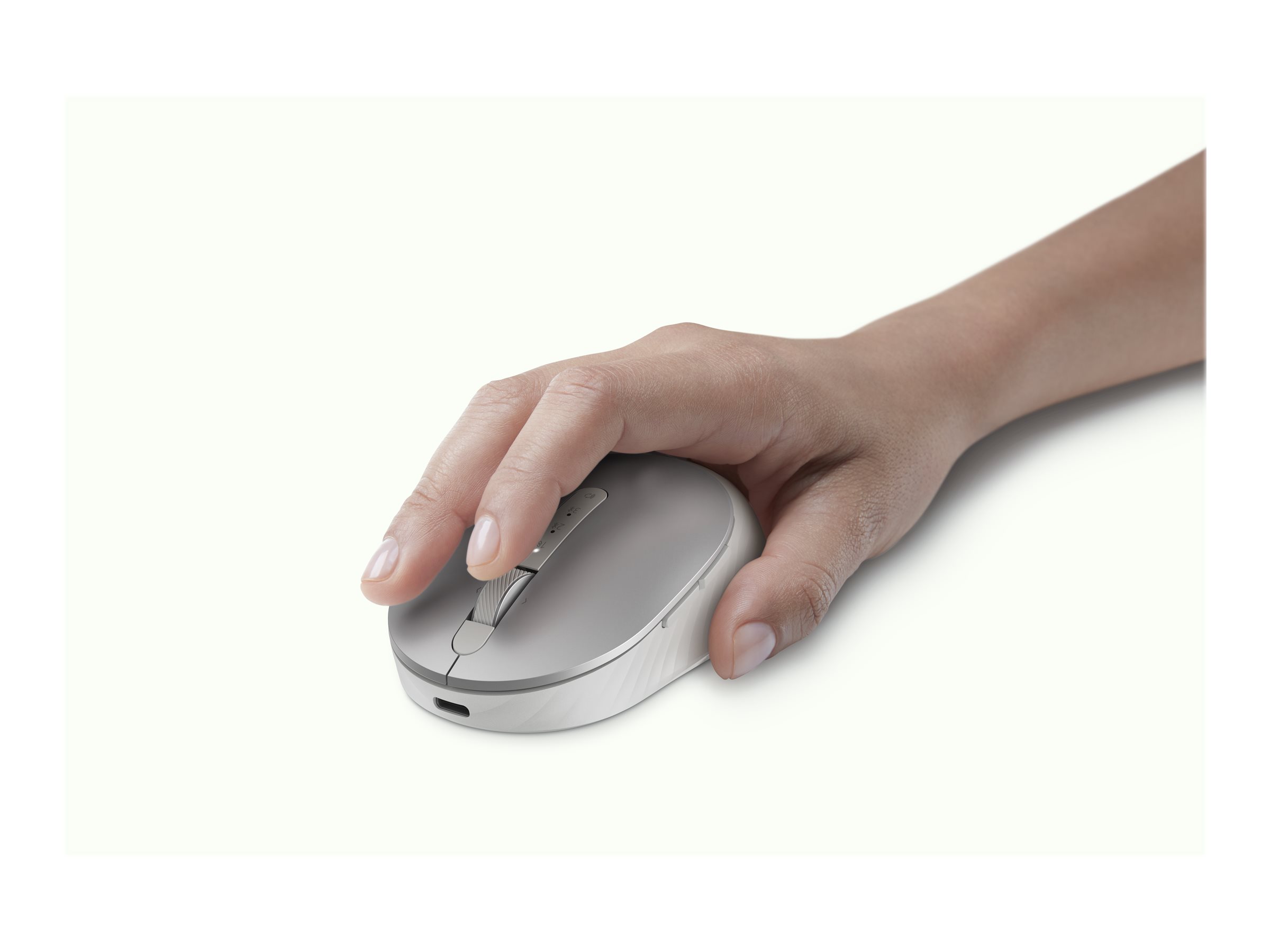 Dell | Premier Rechargeable Wireless Mouse | MS7421W | 2.4GHz Wireless Optical Mouse | Wireless optical | Wireless - 2.4 GHz, Bluetooth 5.0 | Platinum silver - Image 13