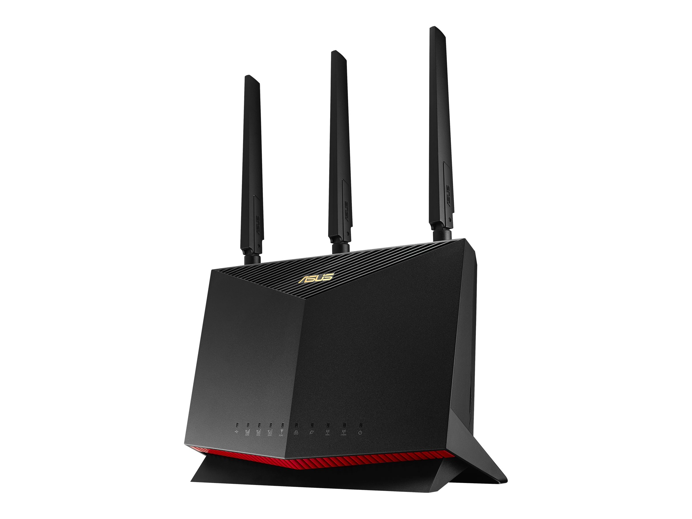 LTE Modem Router | 4G-AC86U Wireless-AC2600 | 802.11ac | 800+1733 Mbit/s | 10/100/1000 Mbit/s | Ethernet LAN (RJ-45) ports 4 | Mesh Support No | MU-MiMO Yes | 3G/4G via optional USB adapter | Antenna type Dual-band | 1 x USB 2.0 | 36 month(s) - Image 4