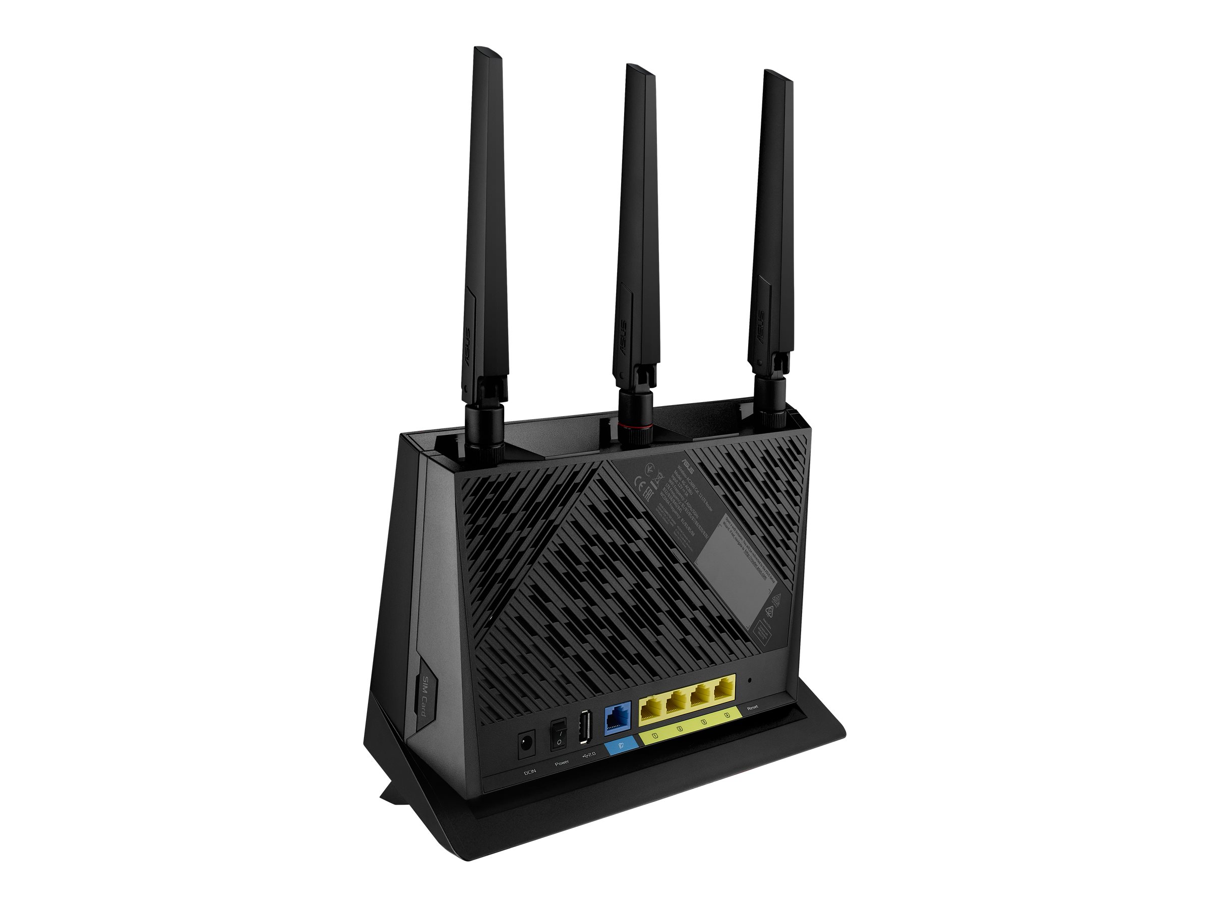 LTE Modem Router | 4G-AC86U Wireless-AC2600 | 802.11ac | 800+1733 Mbit/s | 10/100/1000 Mbit/s | Ethernet LAN (RJ-45) ports 4 | Mesh Support No | MU-MiMO Yes | 3G/4G via optional USB adapter | Antenna type Dual-band | 1 x USB 2.0 | 36 month(s) - Image 12