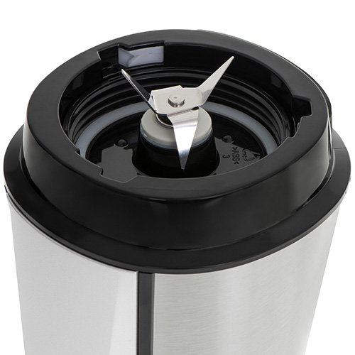 Adler | Blender | AD 4081 | Tabletop | 800 W | Jar material BPA Free Plastic | Jar capacity 0.4 + 0.57 L | Ice crushing | Black/Stainless steel - Image 8