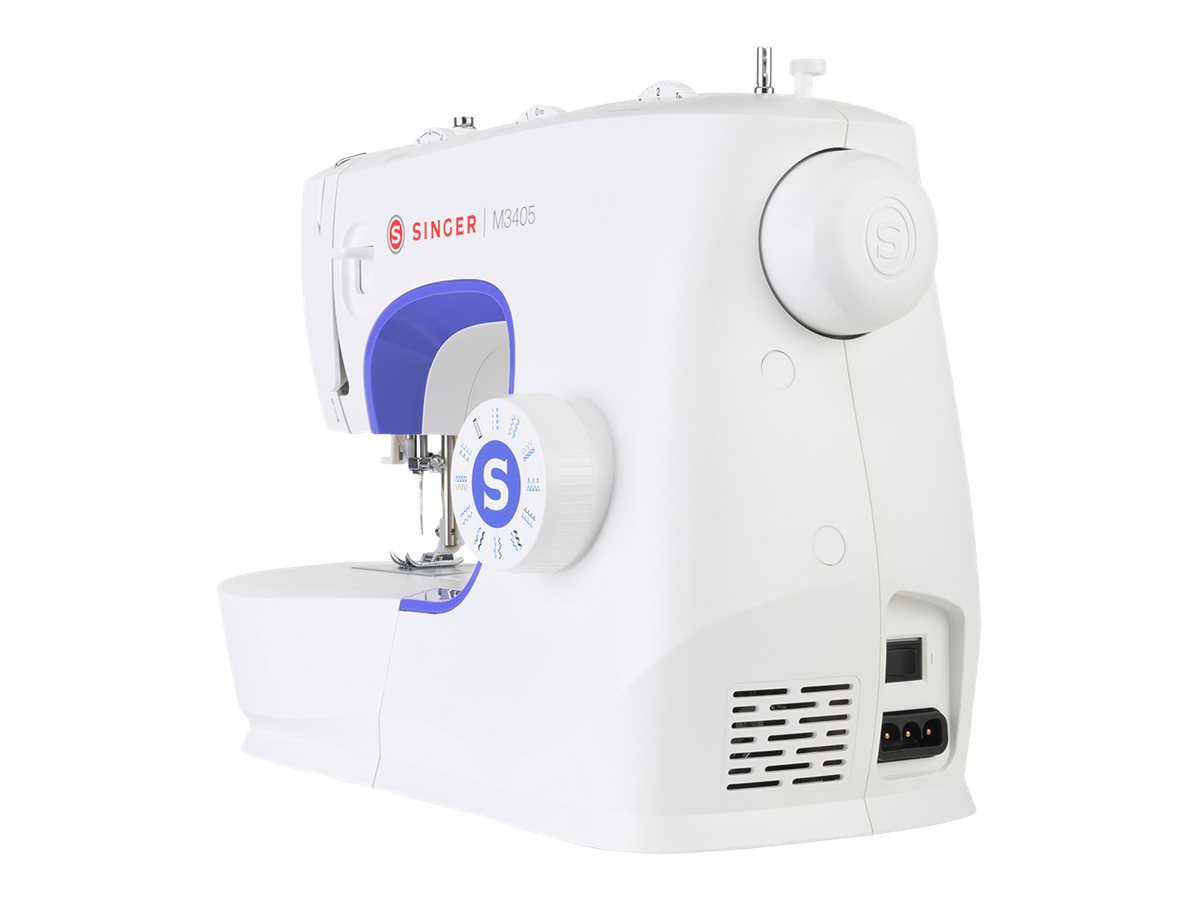 Singer | Sewing Machine | M3405 | Number of stitches 23 | Number of buttonholes 1 | White - Image 2