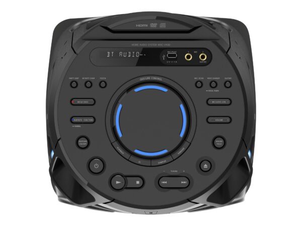 Sony MHC-V43D High Power Audio System with Bluetooth | Sony | High Power Audio System | MHC-V43D | AUX in | Bluetooth | CD player | FM radio | Near Field Communication (NFC) | Wireless connection - Image 4