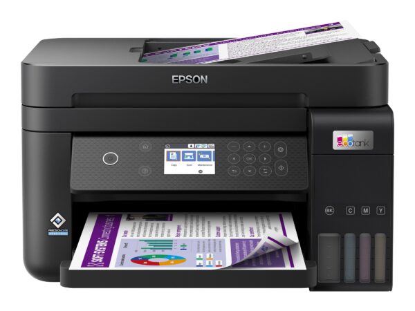 Epson Multifunctional printer | EcoTank L6270 | Inkjet | Colour | 3-in-1 | Wi-Fi | Black - Image 5