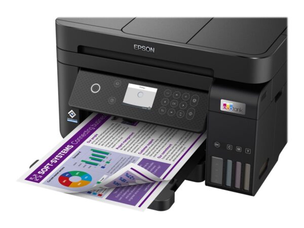 Epson Multifunctional printer | EcoTank L6270 | Inkjet | Colour | 3-in-1 | Wi-Fi | Black - Image 29