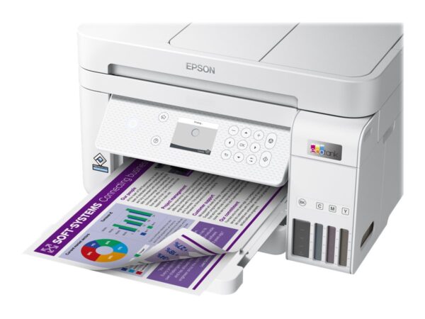 Epson Multifunctional printer | EcoTank L6276 | Inkjet | Colour | 3-in-1 | Wi-Fi | White - Image 32