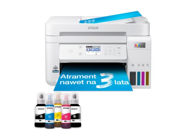 Epson Multifunctional printer | EcoTank L6276 | Inkjet | Colour | 3-in-1 | Wi-Fi | White - Image 9