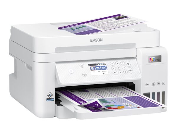 Epson Multifunctional printer | EcoTank L6276 | Inkjet | Colour | 3-in-1 | Wi-Fi | White - Image 12
