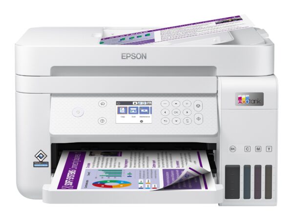Epson Multifunctional printer | EcoTank L6276 | Inkjet | Colour | 3-in-1 | Wi-Fi | White - Image 4