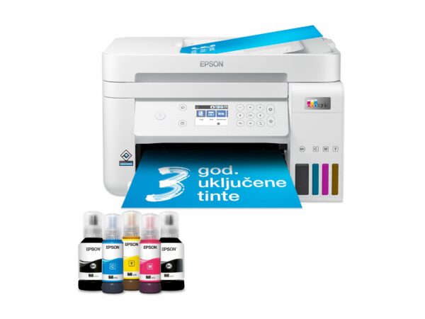 Epson Multifunctional printer | EcoTank L6276 | Inkjet | Colour | 3-in-1 | Wi-Fi | White - Image 10