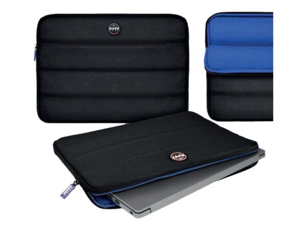 PORT DESIGNS PORTLAND 13/14" Briefcase, Black | PORT DESIGNS - Image 3