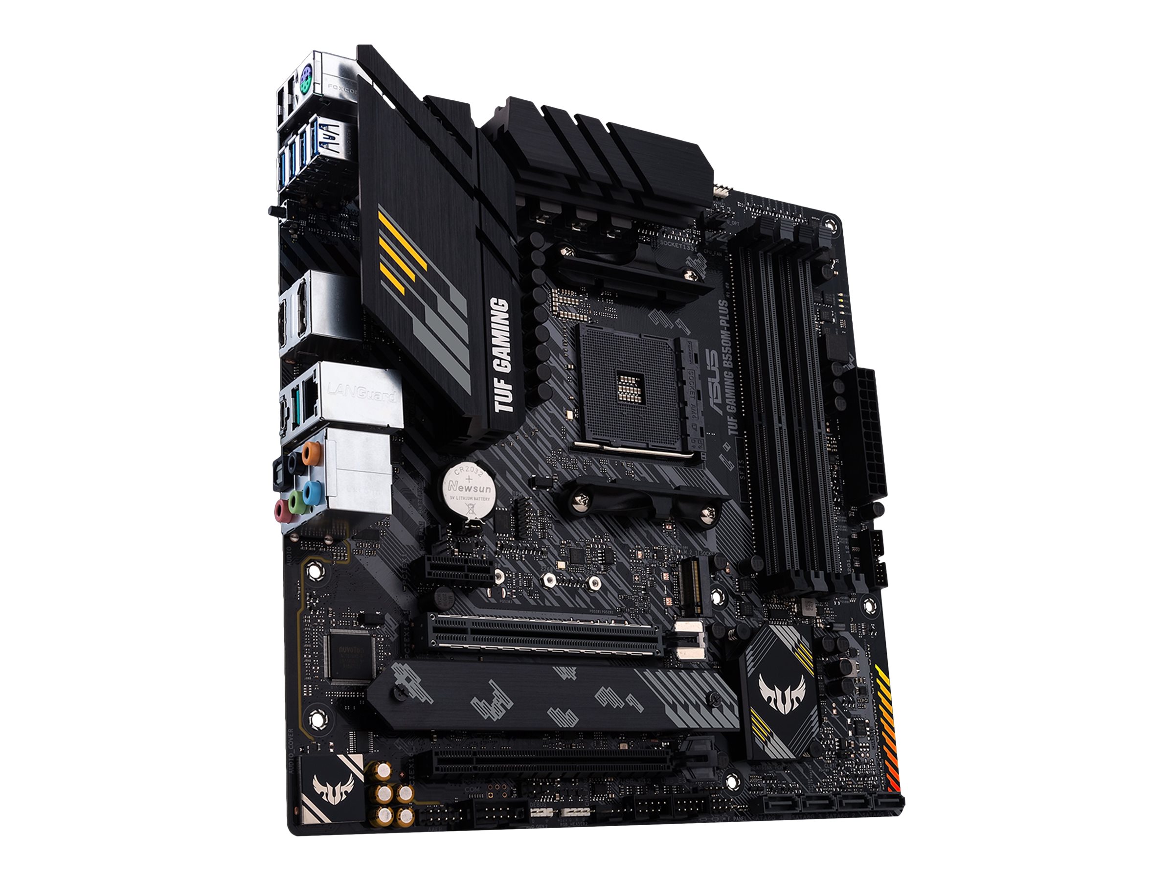 Asus | TUF Gaming B550M-Plus | Processor family AMD | Processor socket AM4 | DDR4 | Memory slots 4 | Chipset AMD B | Micro ATX - Image 6