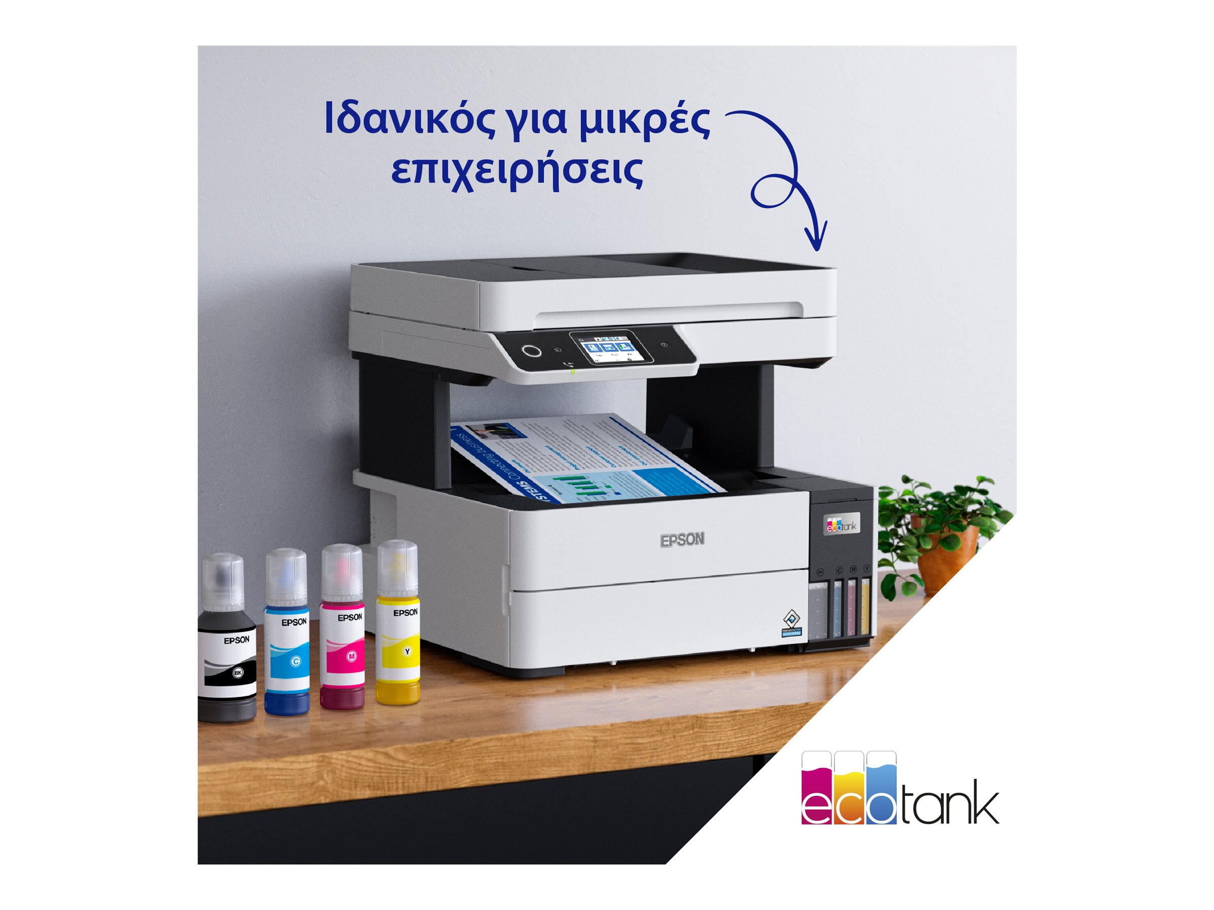 Epson Multifunctional printer | EcoTank L6490 | Inkjet | Colour | 4-in-1 | Wi-Fi | Black and white - Image 24