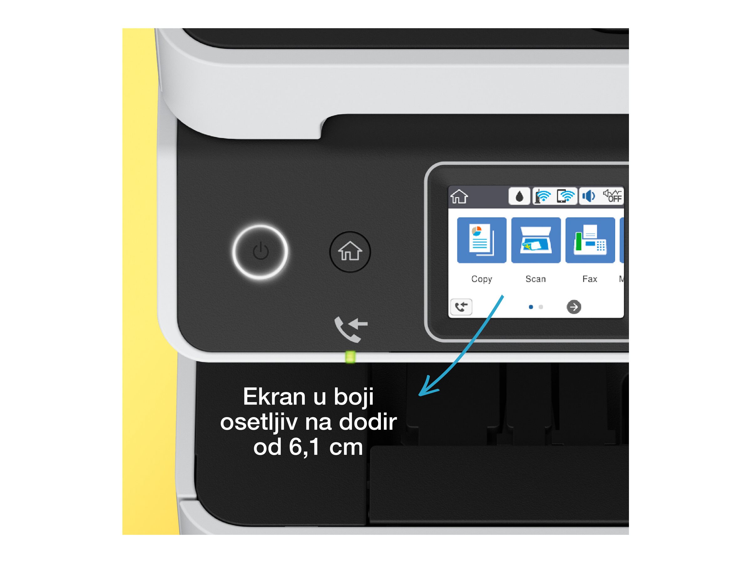 Epson Multifunctional printer | EcoTank L6490 | Inkjet | Colour | 4-in-1 | Wi-Fi | Black and white - Image 26