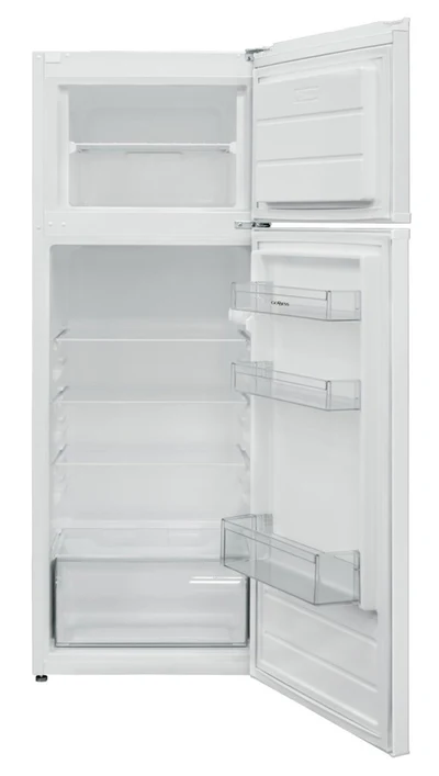Goddess Refrigerator | GODRDD0144GW8AE | Energy efficiency class E | Free standing | Double Door | Height 145 cm | Fridge net capacity 171 L | Freezer net capacity 42 L | 41 dB | White - Image 4