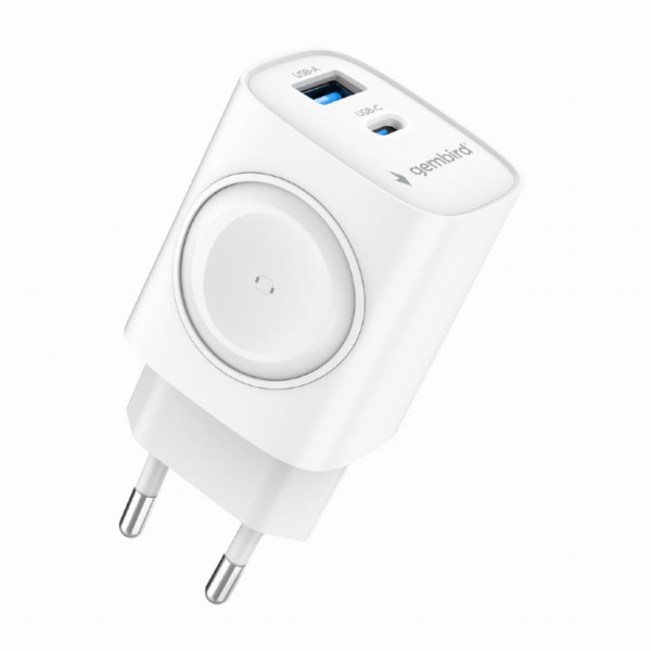 Gembird 2-in-1 20 W Apple Watch and Phone Fast Charger | TA-UC-PDQCW20-01-W - Image 3