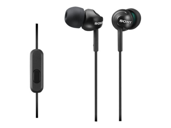 Sony In-ear Headphones EX series, Black | Sony | MDR-EX110AP | In-ear | Black - Image 4