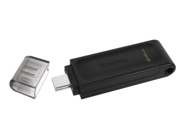 Kingston | DataTraveler 70 | 64 GB | USB-C | Black - Image 4