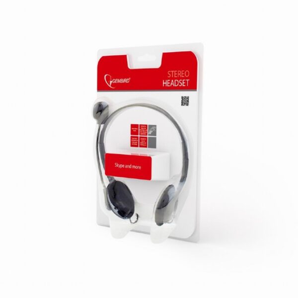 Gembird | Stereo headset | MHS-123 | Built-in microphone | 3.5 mm | Black - Image 8