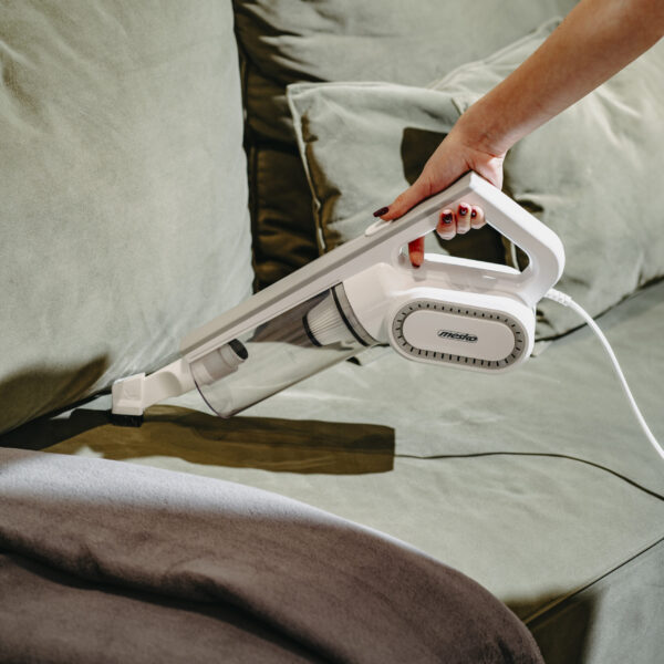 Adler | Vertical Cyclone Vacuum Cleaner | MS 7058 | Corded operating | 400 W | 220-240 V | Operating radius 8.35 m | White - Image 11