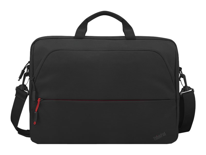 Lenovo | ThinkPad Essential 13-14-inch Slim Topload(Sustainable & Eco-friendly, made with recycled PET: Total 7.5% Exterior: 24%) | Essential | Fits up to size 14 " | Topload | Black | Shoulder strap - Image 2