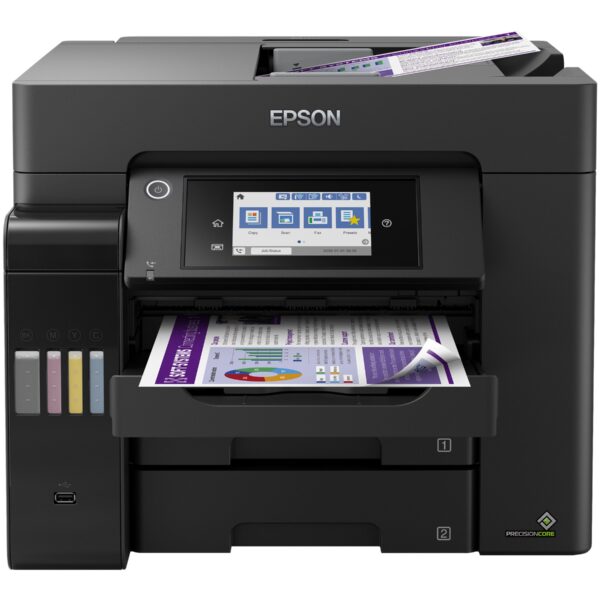 Epson Multifunctional Printer | EcoTank L6570 | Inkjet | Colour | Inkjet Multifunctional Printer | A4 | Wi-Fi | Black