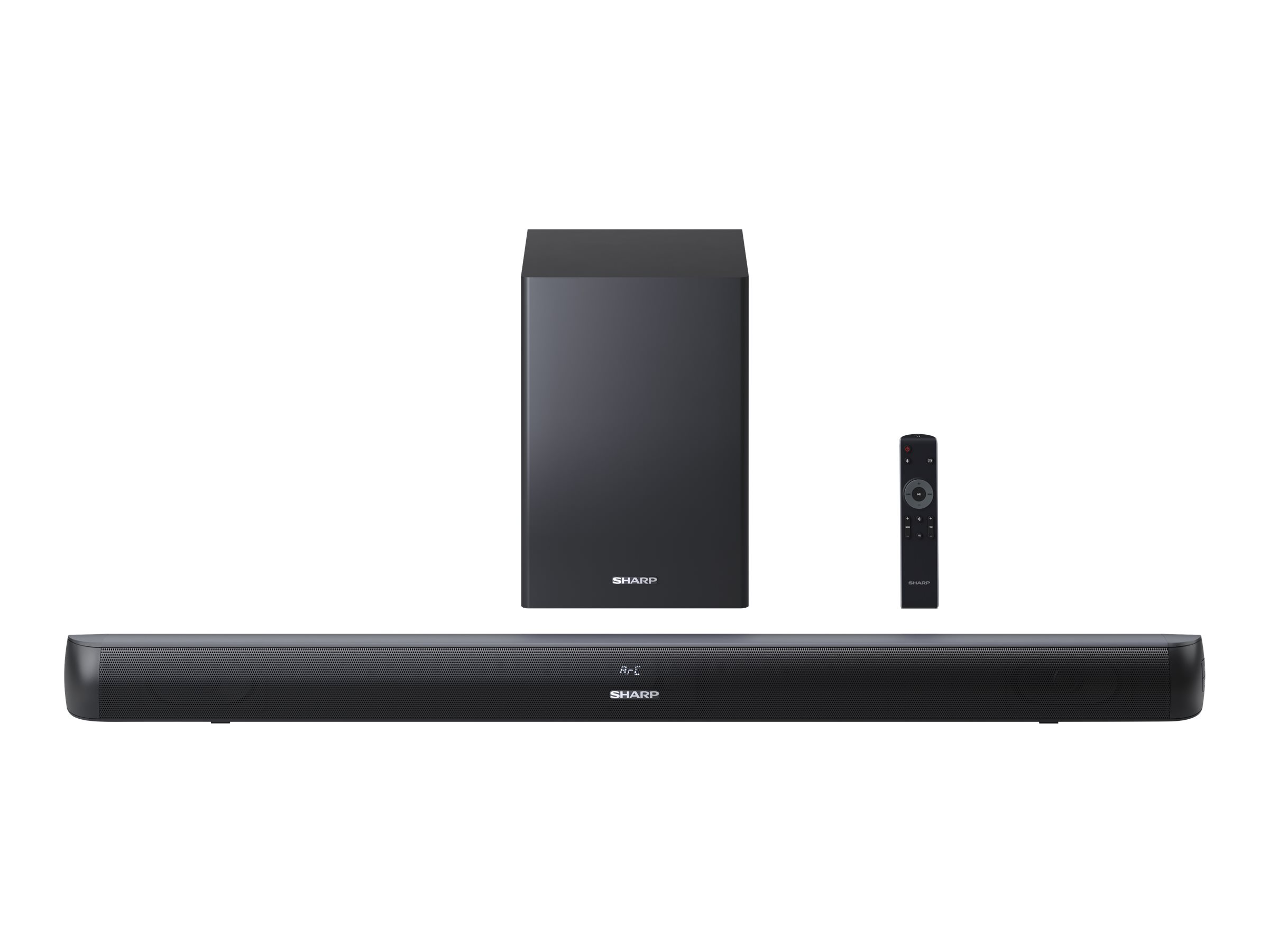 Sharp HT-SBW202 2.1 Soundbar with Wireless Subwoofer for TV above 40", HDMI ARC/CEC, Aux-in, Optical, Bluetooth, 92cm, Black | Sharp | TV SoundBar with Wireless Subwoofer | HT-SBW202 | Black | No | AUX in | Bluetooth | 200 W | Wireless connection - Image 10
