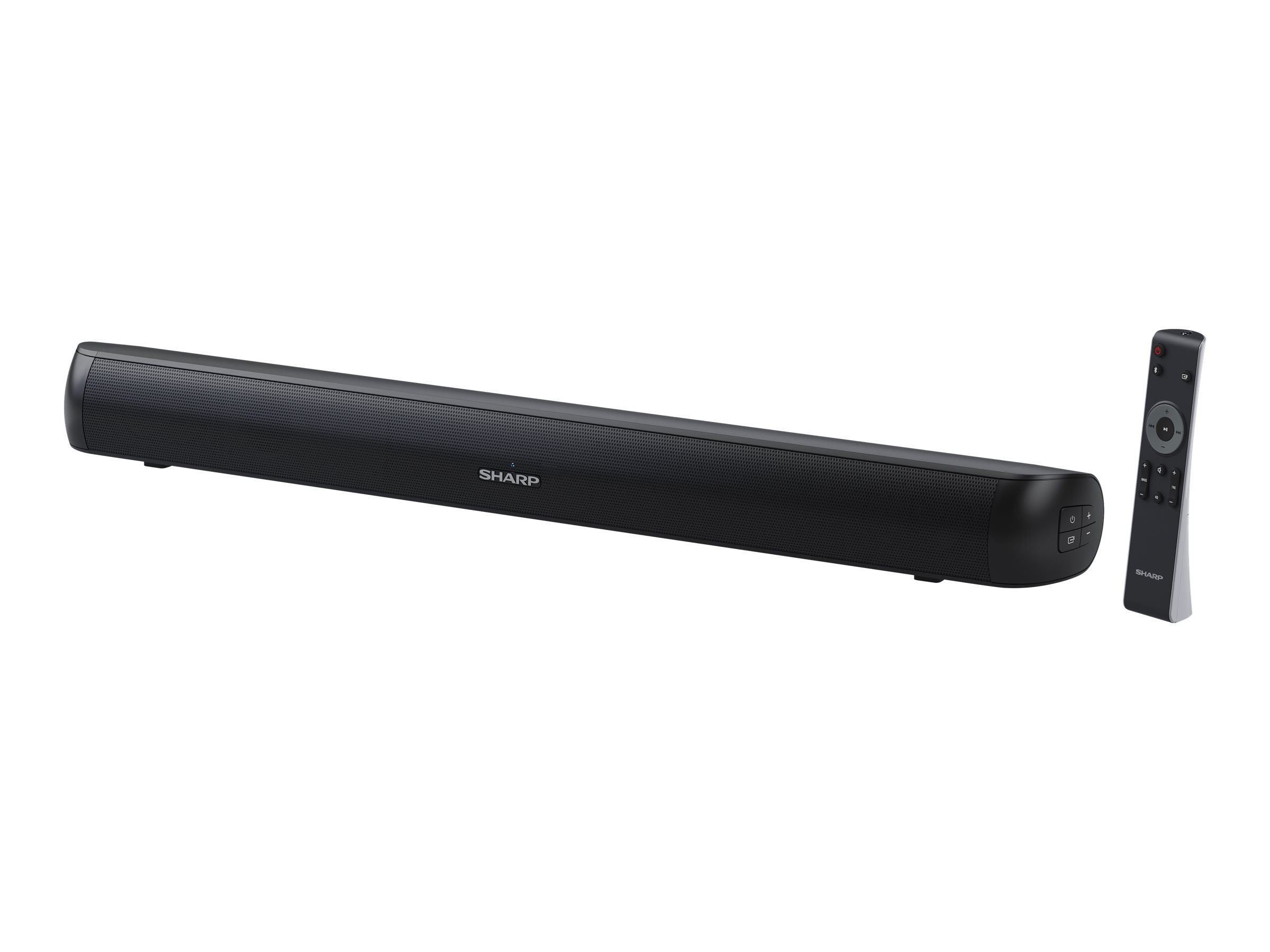 Sharp HT-SB107 2.0 Compact Soundbar for TV up to 32", HDMI ARC/CEC, Aux-in, Optical, Bluetooth, 65cm, Gloss Black | Sharp | Yes | Soundbar Speaker | HT-SB107 | Gloss Black | No | USB port | AUX in | Bluetooth | Wireless connection - Image 2