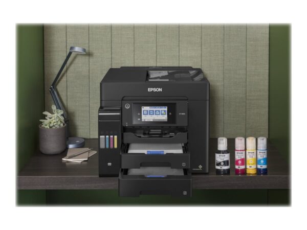 Epson Multifunctional Printer | EcoTank L6570 | Inkjet | Colour | Inkjet Multifunctional Printer | A4 | Wi-Fi | Black - Image 24