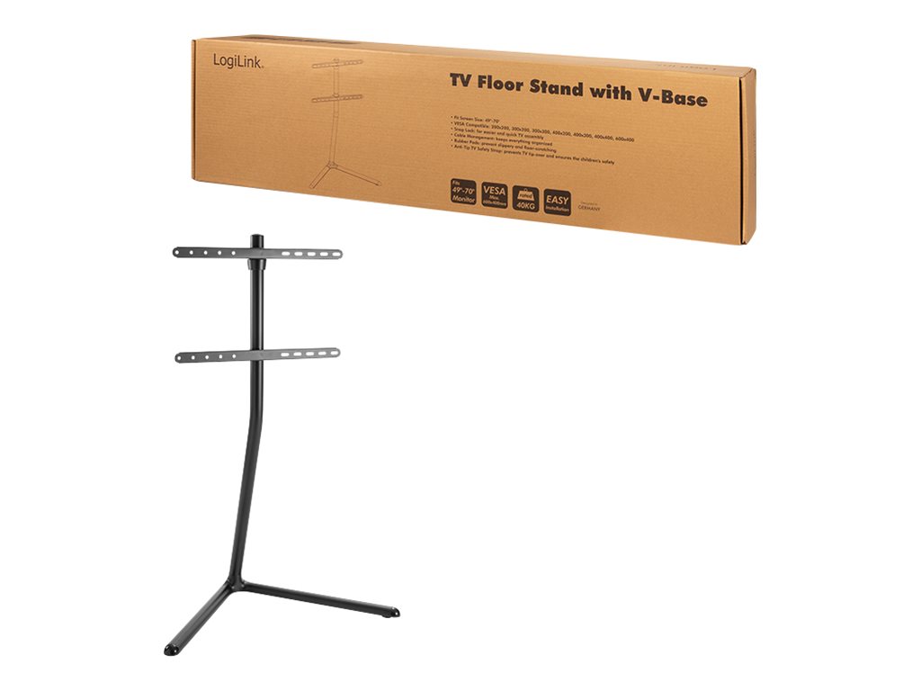 Logilink | Floor stand | BP0079 | Hold | 49-70 " | Maximum weight (capacity) 40 kg | Black - Image 2