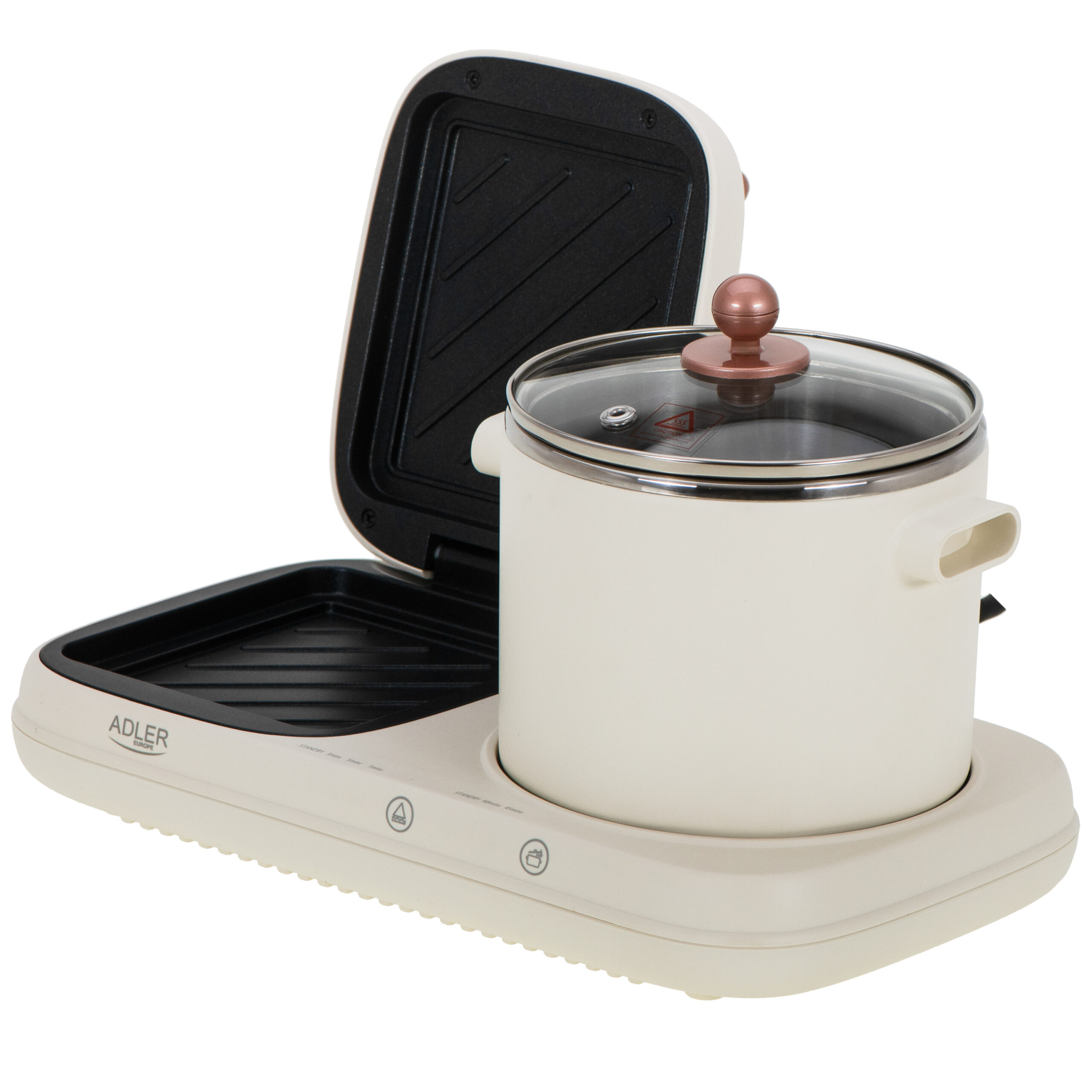 Adler 2-in-1 Breakfast Station | AD 6421 | 1320 W | 1 L | Number of programs 1 - Image 7