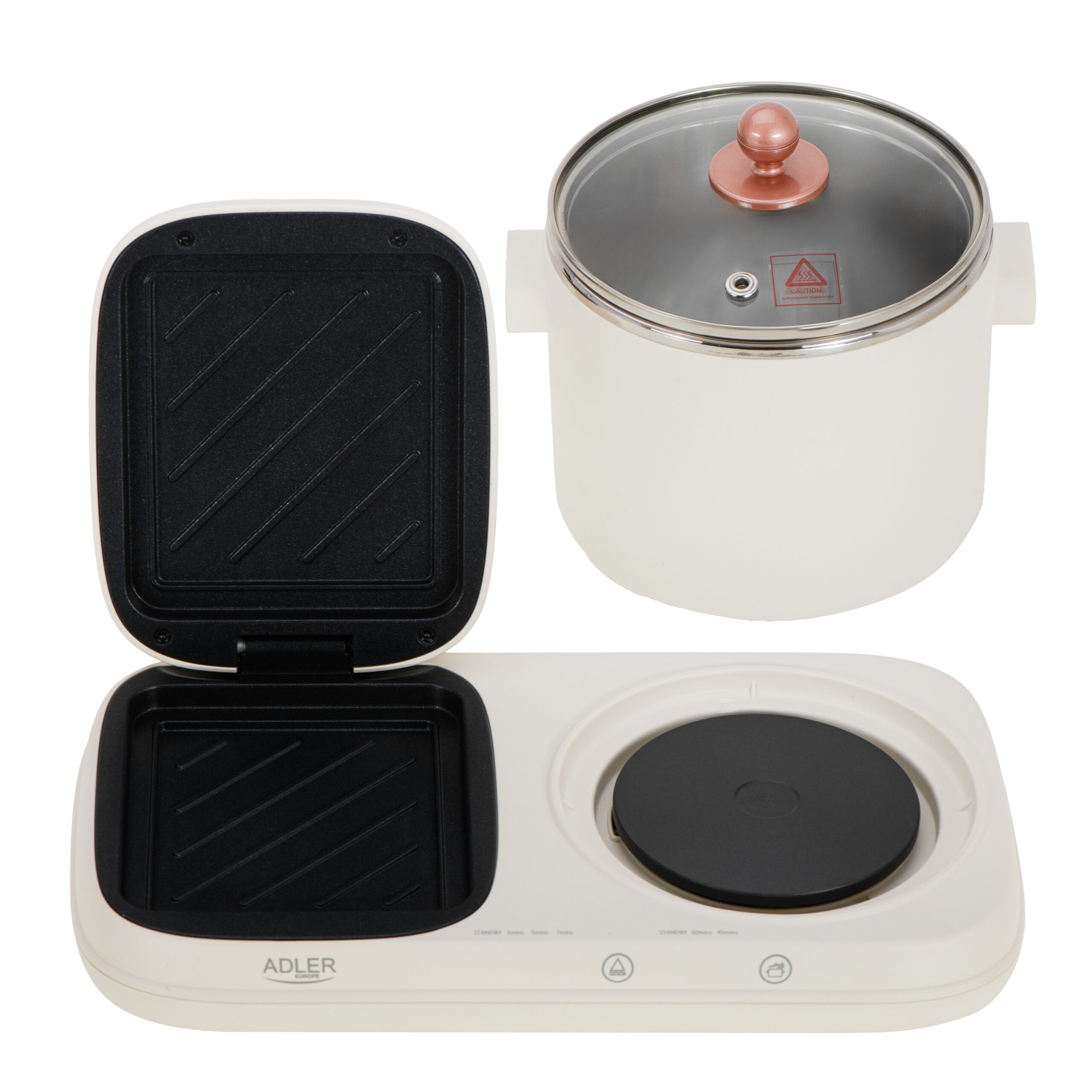 Adler 2-in-1 Breakfast Station | AD 6421 | 1320 W | 1 L | Number of programs 1 - Image 9