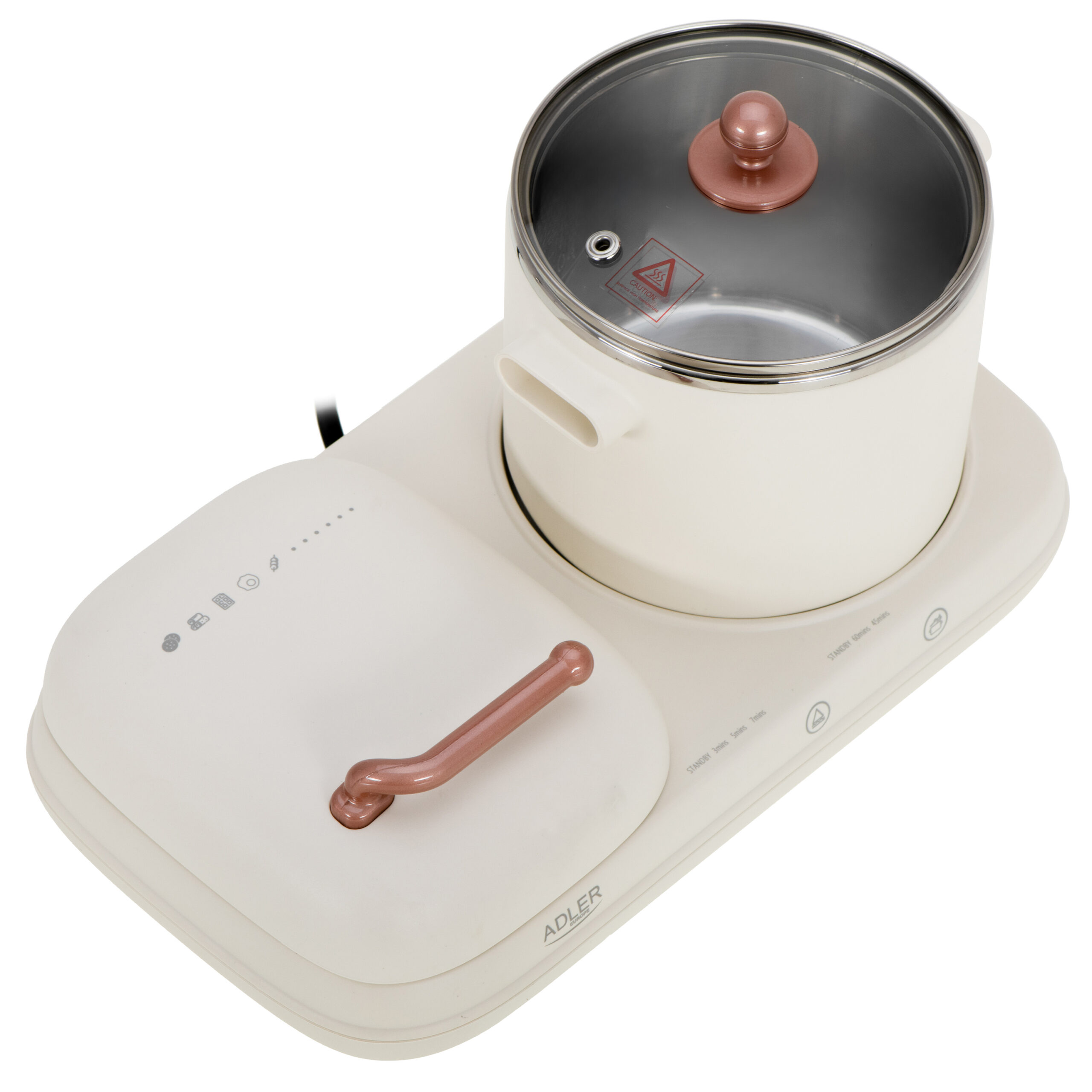 Adler 2-in-1 Breakfast Station | AD 6421 | 1320 W | 1 L | Number of programs 1 - Image 10