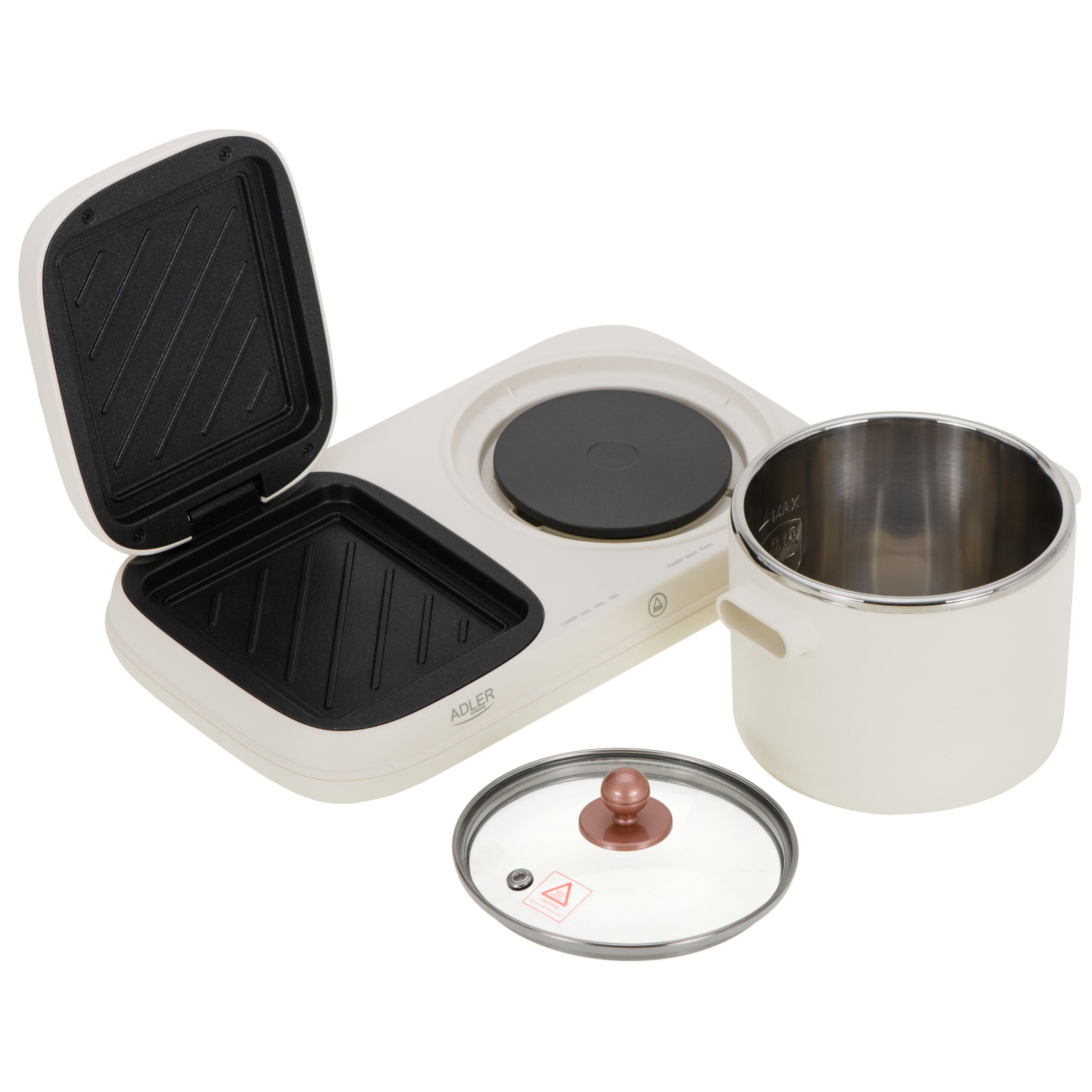 Adler 2-in-1 Breakfast Station | AD 6421 | 1320 W | 1 L | Number of programs 1 - Image 12