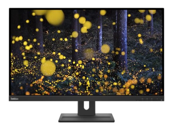 Lenovo | ThinkVision | E27q-20 | 27 " | IPS | QHD | 16:9 | 75 Hz | 4 ms | 2560 x 1440 | 350 cd/m² | HDMI ports quantity 1 | Raven Black | Warranty 36 month(s) - Image 4