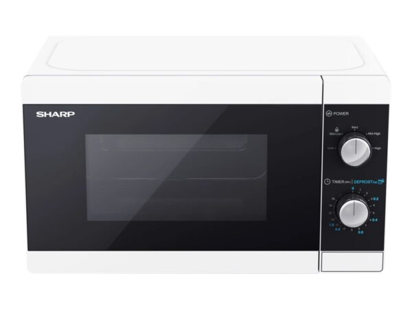 Sharp | Microwave Oven | YC-MS01E-W | Free standing | 800 W | White - Image 4