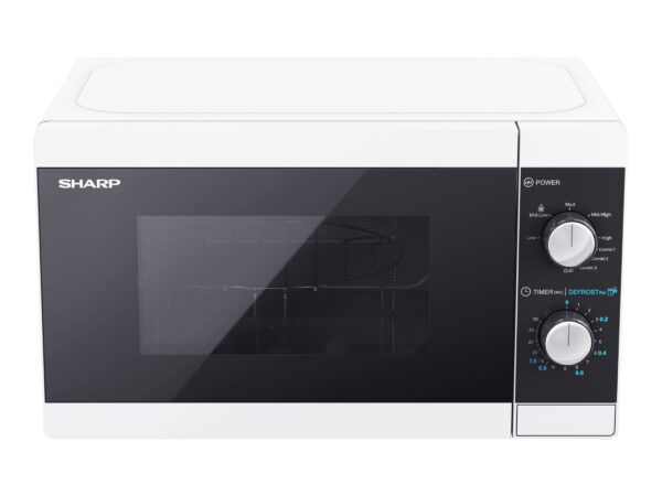 Sharp | Microwave Oven with Grill | YC-MG01E-W | Free standing | 800 W | Grill | White - Image 6
