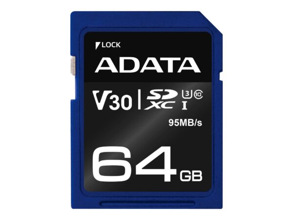 ADATA | Premier Pro | UHS-I | 64 GB | SDXC | Flash memory class 10 - Image 2