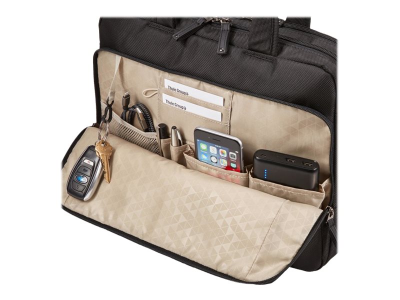Case Logic | NOTIA-114 | Slim Briefcase | Fits up to size 14 " | Black | Shoulder strap - Image 16