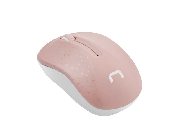 Natec Mouse, Toucan, Wireless, 1600 DPI, Optical, Pink-White | Natec | Mouse | Optical | Wireless | Pink/White | Toucan - Image 3