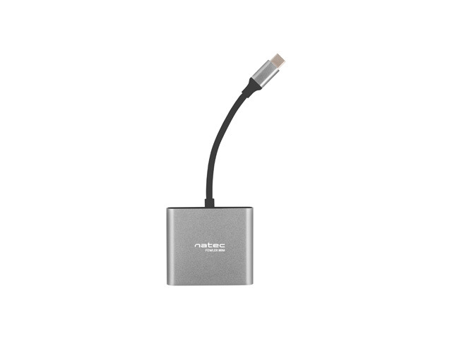 Natec Multi-Port Adapter, Fowler, USB-C, HDMI, USB 3.0 | Natec | USB-C Multiport Adapter | NMP-1607 | Grey | USB Type-C | 0.11 m - Image 5