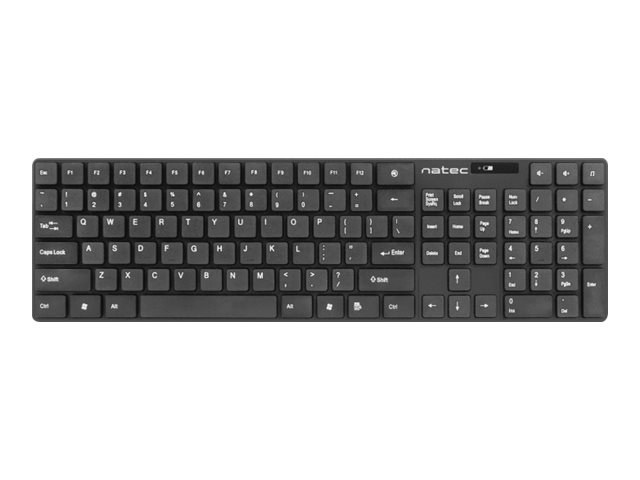 Natec | Keyboard and Mouse | Stringray 2in1 Bundle | Keyboard and Mouse Set | Wireless | Batteries included | US | Black | Wireless connection - Image 4