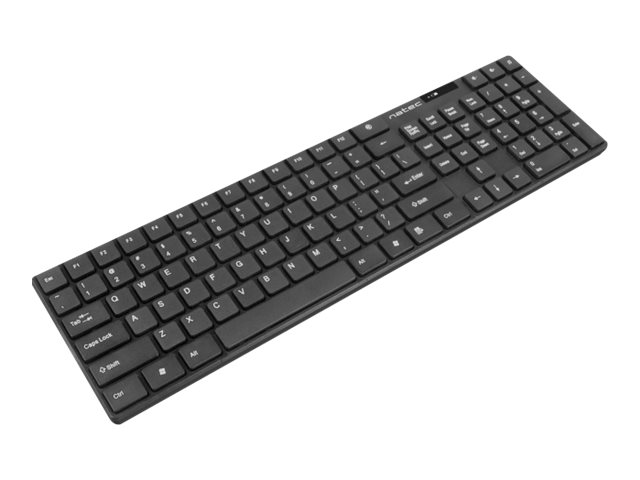 Natec | Keyboard and Mouse | Stringray 2in1 Bundle | Keyboard and Mouse Set | Wireless | Batteries included | US | Black | Wireless connection - Image 5