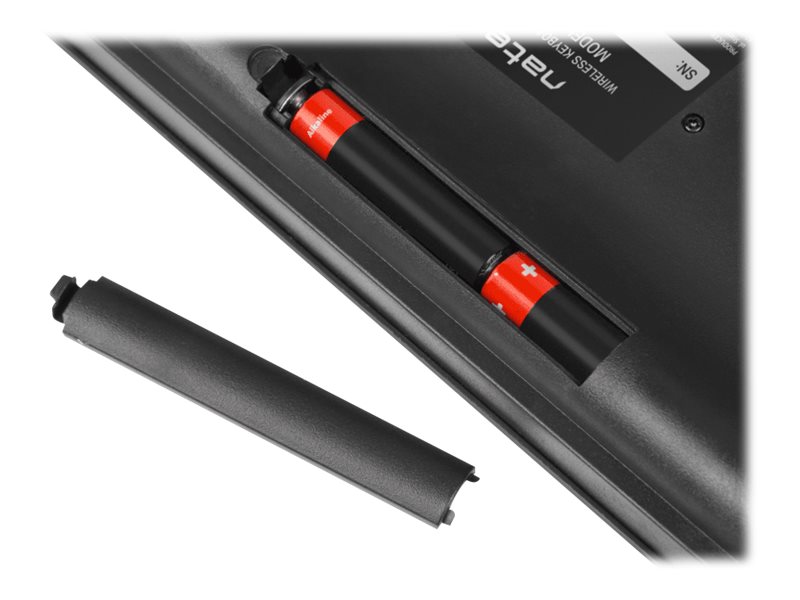 Natec | Keyboard and Mouse | Stringray 2in1 Bundle | Keyboard and Mouse Set | Wireless | Batteries included | US | Black | Wireless connection - Image 8