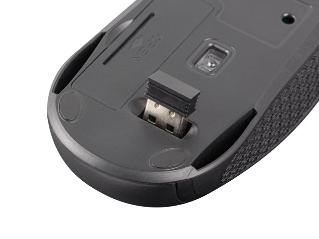 Natec Mouse, Jay 2, Wireless, 1600 DPI, Optical, Black | Natec | Mouse | Optical | Wireless | Black | Jay 2 - Image 3